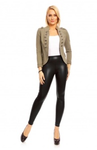 Sacou dama tip blazer cu nasturi si guler clasic - Img 1