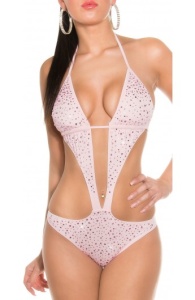 Monokini cu Decupaje si Aplicatii Stralucitoare - Img 8