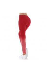 Pantaloni Mulati Tip Colant cu Buzunare - Img 3