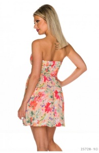 Rochie Babydoll cu Model Floral - Img 3