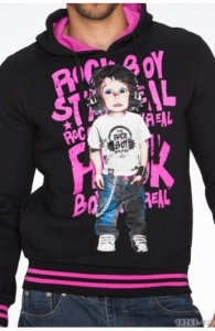 Hanorac baby boys pink - Img 4