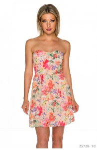 Rochie Babydoll cu Model Floral