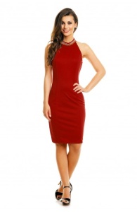 Rochie Office Midi Fara Maneci - Img 2