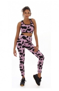 Set fitness 2 piese cu bustiera si colanti - Img 12