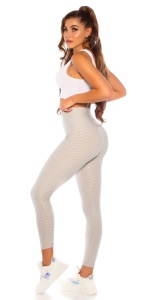 Colanți Dama Modelatori Push-Up cu Talie Înaltă și Textură Anti-Cellulită – Confort & Stil - Img 8