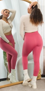 Colanți damă cu talie înaltă – modelatori, colorați, comozi – pentru ținute casual sau sport - Img 11