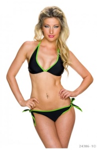 Costum de Baie Halter Two-Tone - Img 1