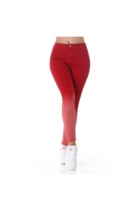 Pantaloni Mulati Tip Colant cu Buzunare - Img 1