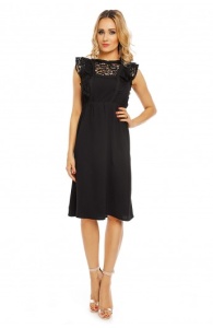 Rochie Midi Eleganta Fara Maneci - Img 3