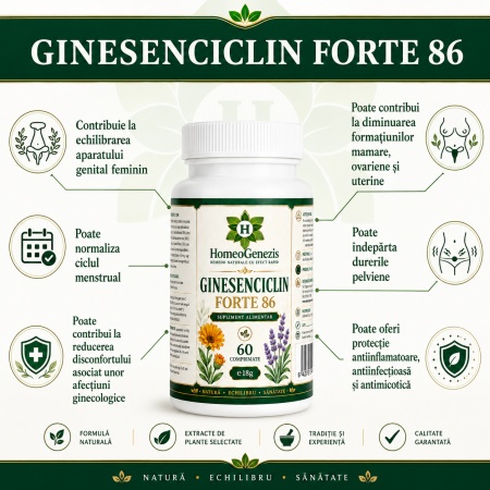 Ginesenciclin Forte 86 - 60 comp Data expirarii: 2029 - Img 2