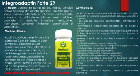 Integroadaptin Forte 29 - 60 comp Data expirarii: 26.12.2026 - Img 3
