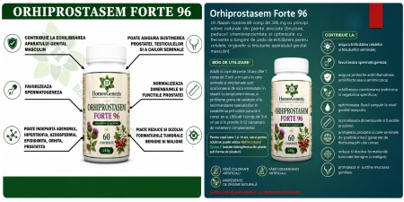 Orhiprostasem Forte 96 - 3 x 60 comp - Pachet Economic Data expirarii: 2029 - Img 2