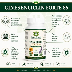 Ginesenciclin Forte 86 - 60 comp Data expirarii: 2029 - Img 2