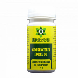 Ginesenciclin Forte 86 - 60 comp Data expirarii: 2026 STOC LIMITAT