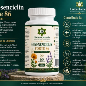 Ginesenciclin Forte 86 - 60 comp Data expirarii: 2029 - Img 3