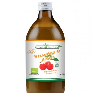 Vitamina C lichida Bio, 500ml - Health Nutrition