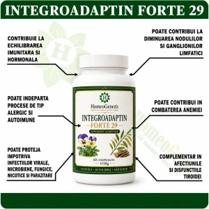Integroadaptin Forte 29 - 3 x 60 comp - Pachet Economic - Img 2