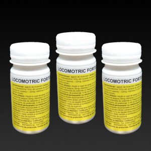 Locomotric Forte 59 - 3 x 60 comp - Pachet Economic Data expirarii: 2026 - Img 2