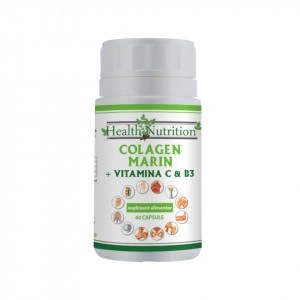 Colagen marin Forte + Vitamina B3 + Vitamina C 60 tablete