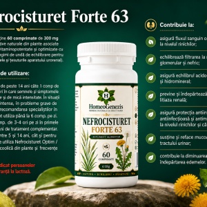 Nefrocisturet Forte 63 - 3 x 60 comp - Pachet Economic Data expirarii 2029 - Img 3