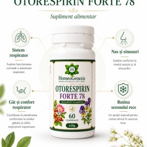 Otorespirin Forte 78 - 60 comp Data expirarii: 2029 - Img 2