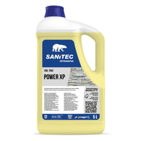 SANITEC Detergent alcalin pentru curatarea rapida a suprafetelor de piatra naturala si artificiala, 5000 ml