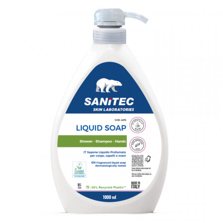 SANITEC Săpun lichid parfumat testat dermatologic, 1000 ml