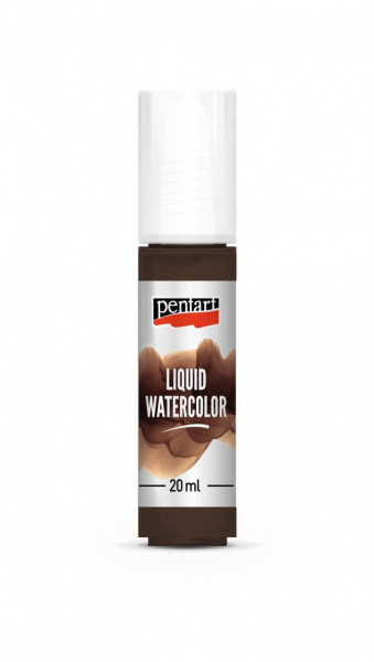 Acuarela lichida Pentart 20 ml - Maro