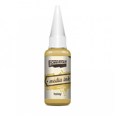 Cerneala Media Ink Pentart 20 ml - Galben miere