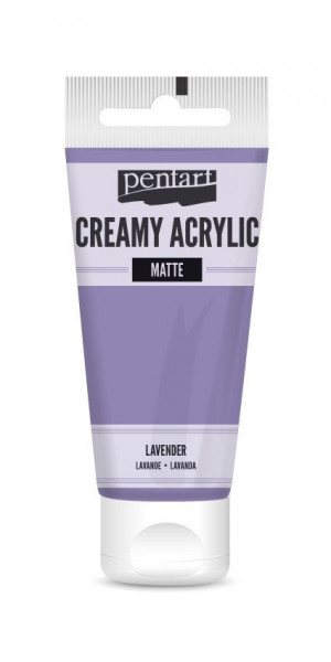 Vopsea acrilica cremoasa mata Pentart 60ml - Lavanda