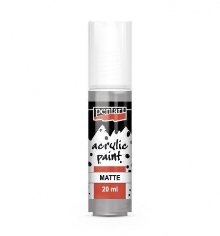Vopsea acrilica mata Pentart 20 ml - Gri