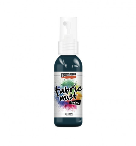 Vopsea spray pentru textile Pentart - 50 ml - Turcoaz