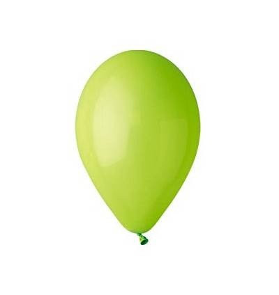 Baloane colorate Gemar 26 cm - set 100 buc. - Verde deschis