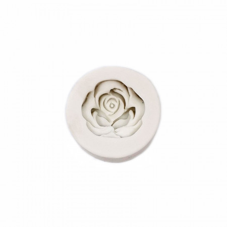 Forma de turnat din silicon DIY - trandafir, 4.7 x 1.9 cm