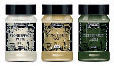 Pasta cu efect de piatra Pentart 100 ml - Nisip