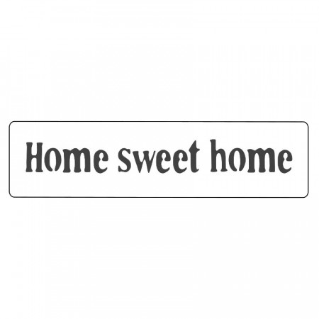 Sablon mini HM04 - Home sweet home