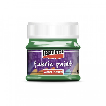 Vopsea pentru textile Pentart 50ml - Verde