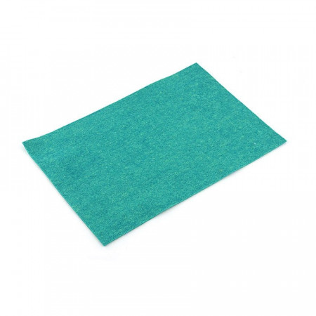 Coala A4 fetru natural din lana moale, grosime 1 mm - Albastru ocean