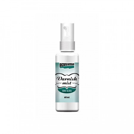 Lac spray protector lucios pentru oglinda si culori mist Pentart 60 ml
