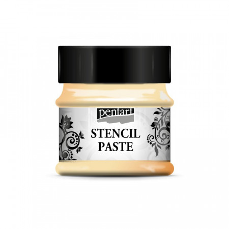Pasta de sablonare 3D Pentart 50ml - Piersici