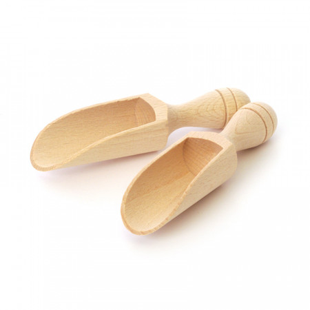 Set 2 linguri de lemn pentru condimente, 13 cm
