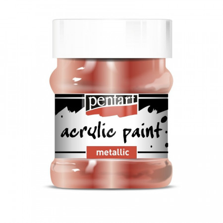 Vopsea acrilica metalizata Pentart 230 ml - Bronz