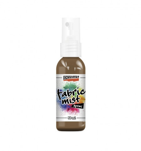 Vopsea spray pentru textile Pentart - 50 ml - Caramel