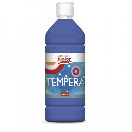 Vopsea Tempera Pentart junior 1000 ml - Albastru