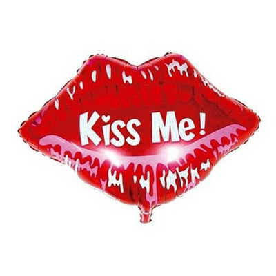 Baloane folie - Kiss me (51cm)