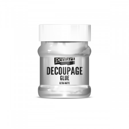 Lac adeziv decupaj ultra mat Pentart, 230 ml