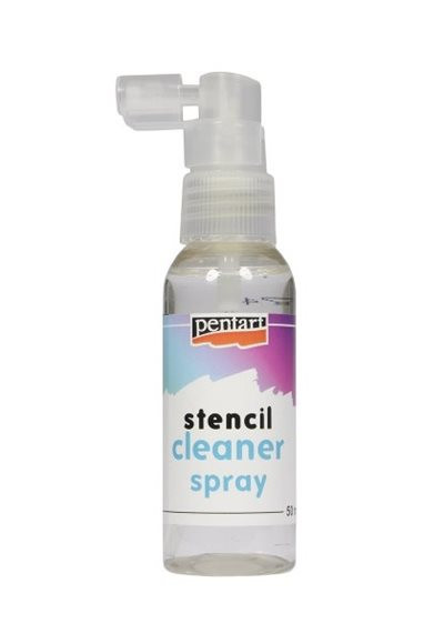 Solutie spray pentru curatat sabloane Pentart, 50 ml