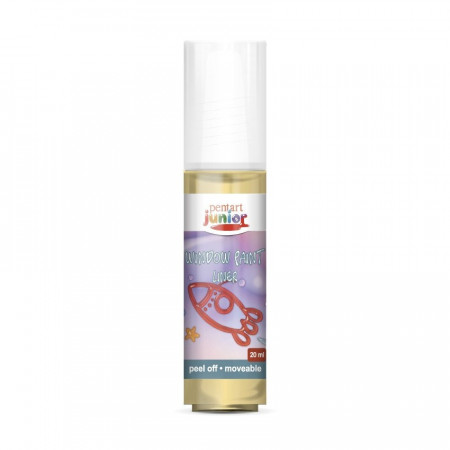 Vopsea de sticla exfoliabila Pentart junior 20 ml - Auriu - contur