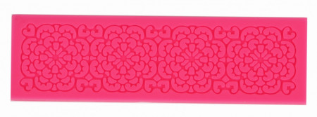 Forma de turnat din silicon DIY - dantela, 16 x 4.7 x 0.4 cm