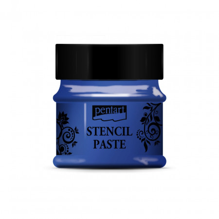 Pasta de sablonare 3D Pentart 50ml - Ultramarin